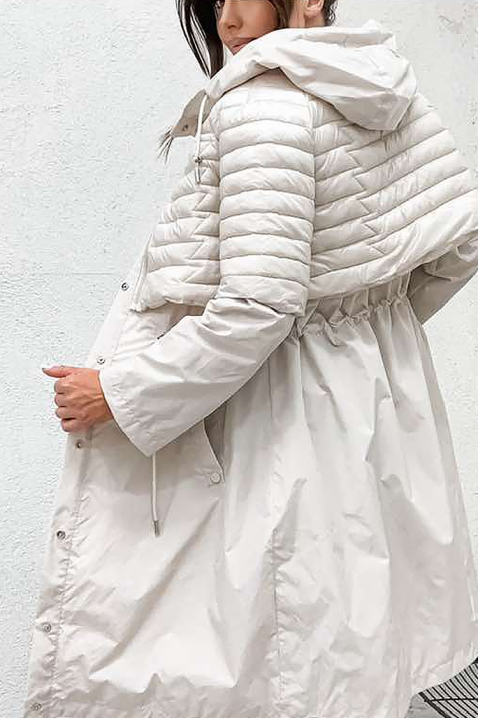 Jakna EMEFIDA WHITE, Boja: bela, IVET.RS - Nova Kolekcija