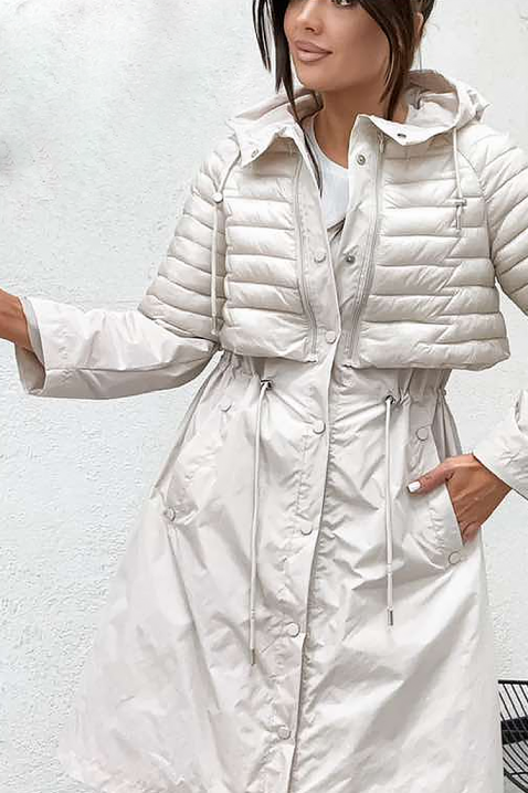 Jakna EMEFIDA WHITE, Boja: bela, IVET.RS - Nova Kolekcija