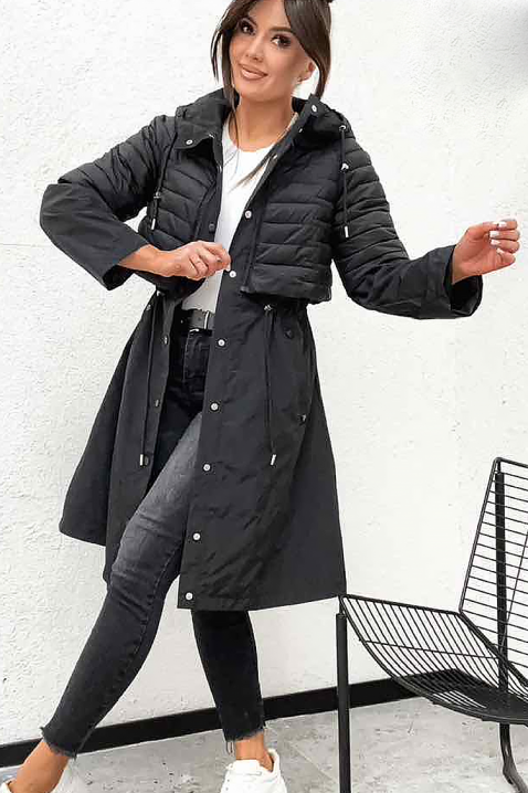 Jakna EMEFIDA BLACK, Boja: crna, IVET.RS - Nova Kolekcija