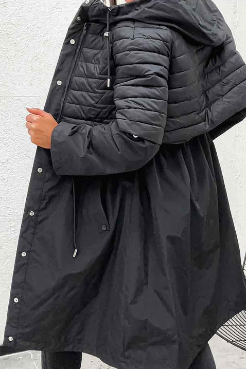 Jakna EMEFIDA BLACK, Boja: crna, IVET.RS - Nova Kolekcija