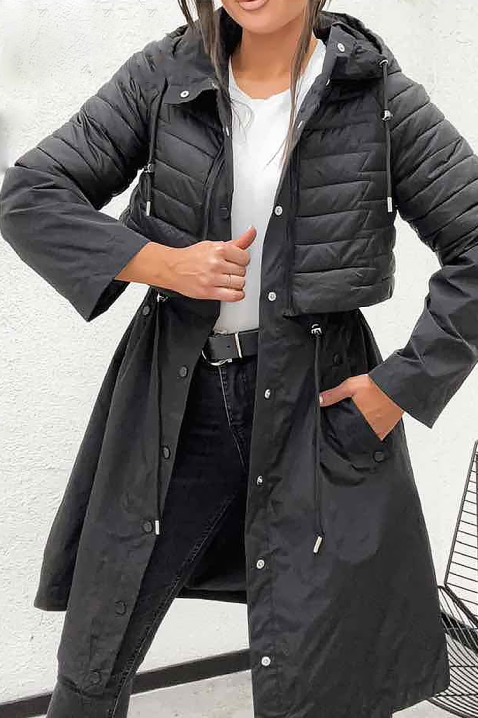 Jakna EMEFIDA BLACK, Boja: crna, IVET.RS - Nova Kolekcija