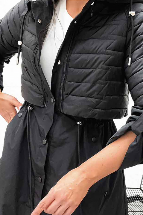 Jakna EMEFIDA BLACK, Boja: crna, IVET.RS - Nova Kolekcija