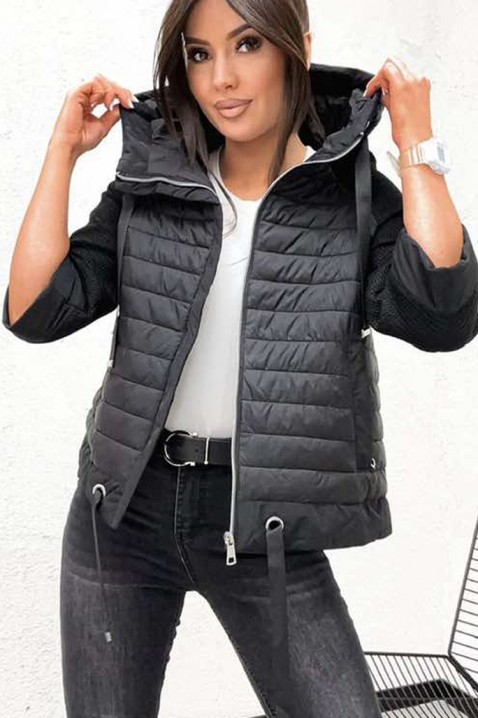 Jakna AMEFTIDA BLACK, Boja: crna, IVET.RS - Nova Kolekcija