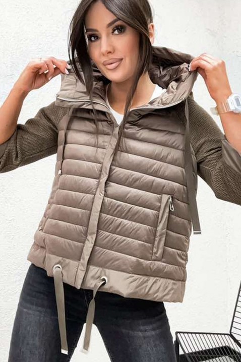 Jakna AMEFTIDA BEIGE, Boja: bež, IVET.RS - Nova Kolekcija