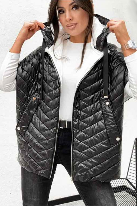 Prsluk AMELINDA BLACK, Boja: crna, IVET.RS - Nova Kolekcija