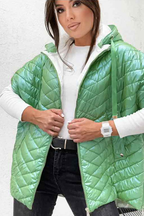 Prsluk AMELINDA GREEN, Boja: zelena, IVET.RS - Nova Kolekcija