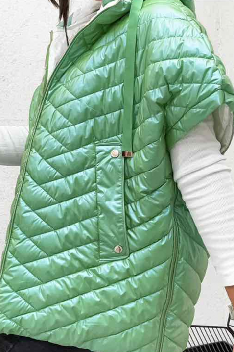 Prsluk AMELINDA GREEN, Boja: zelena, IVET.RS - Nova Kolekcija