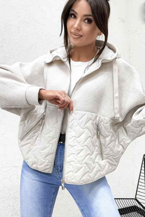 Jakna MALEXINA WHITE, Boja: bela, IVET.RS - Nova Kolekcija