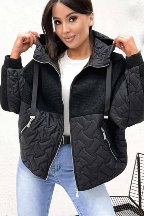 Jakna MALEXINA BLACK, Boja: crna, IVET.RS - Nova Kolekcija