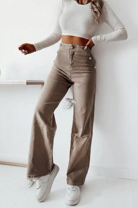 Farmerke DANZILA BROWN, Boja: braon, IVET.RS - Nova Kolekcija