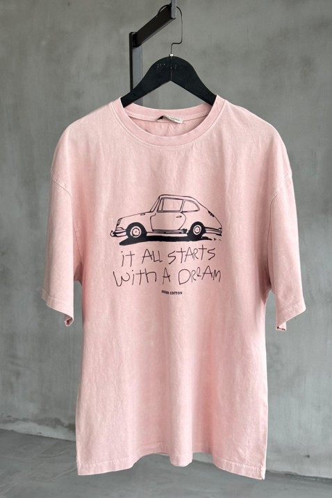 Majica ALEMINDA, Boja: roze, IVET.RS - Nova Kolekcija