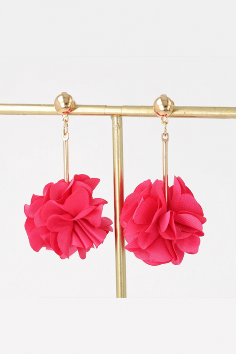 Minđuše KARALONZA FUCHSIA, Boja: fuksija, IVET.RS - Nova Kolekcija