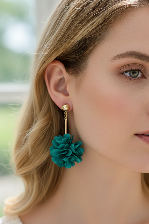 Minđuše KARALONZA GREEN, Boja: zelena, IVET.RS - Nova Kolekcija