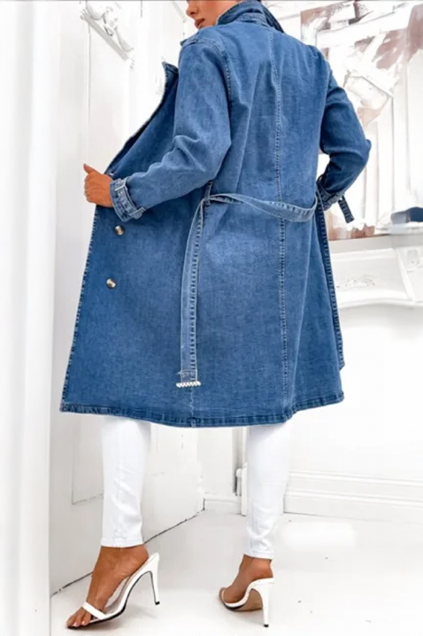 Mantil ALEXITA, Boja: plava, IVET.RS - Nova Kolekcija