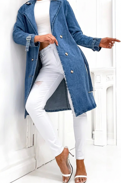 Mantil ALEXITA, Boja: plava, IVET.RS - Nova Kolekcija