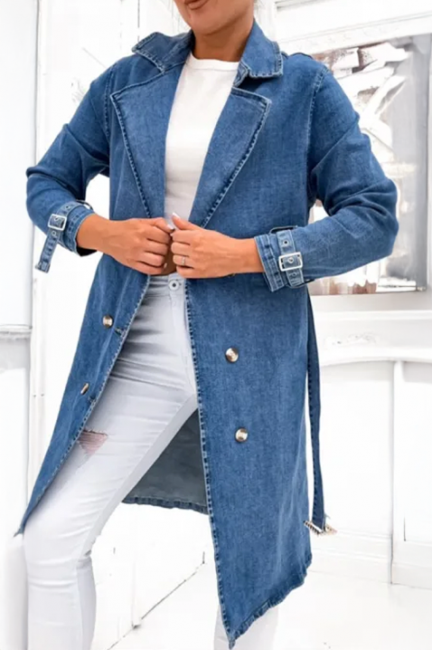 Mantil ALEXITA, Boja: plava, IVET.RS - Nova Kolekcija