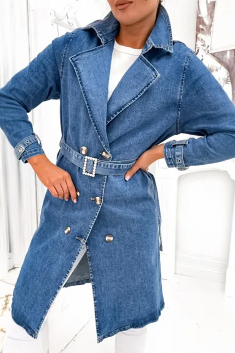 Mantil ALEXITA, Boja: plava, IVET.RS - Nova Kolekcija