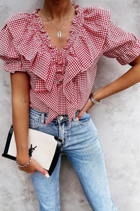 Top OLIANZA, Boja: crvena, IVET.RS - Nova Kolekcija