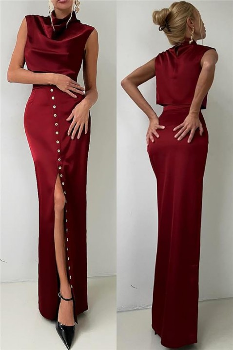 Komplet POLIONA BORDO, Boja: bordo, IVET.RS - Nova Kolekcija