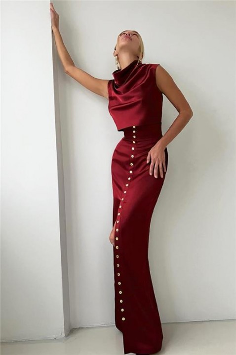 Komplet POLIONA BORDO, Boja: bordo, IVET.RS - Nova Kolekcija