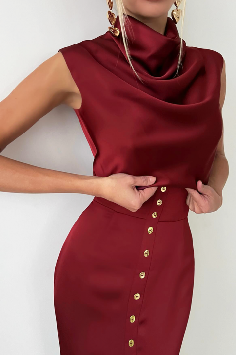 Komplet POLIONA BORDO, Boja: bordo, IVET.RS - Nova Kolekcija