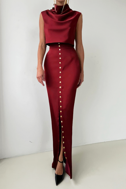 Komplet POLIONA BORDO, Boja: bordo, IVET.RS - Nova Kolekcija