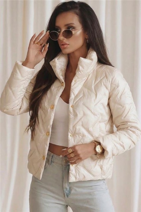 Jakna KRONELZA ECRU, Boja: ecru, IVET.RS - Nova Kolekcija