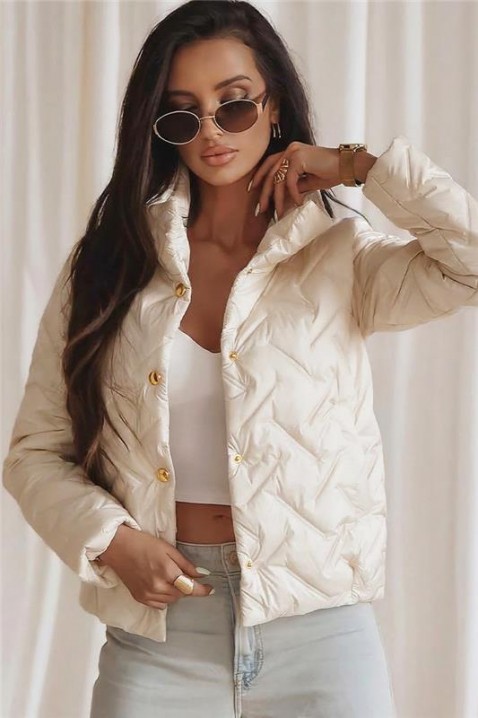 Jakna KRONELZA ECRU, Boja: ecru, IVET.RS - Nova Kolekcija