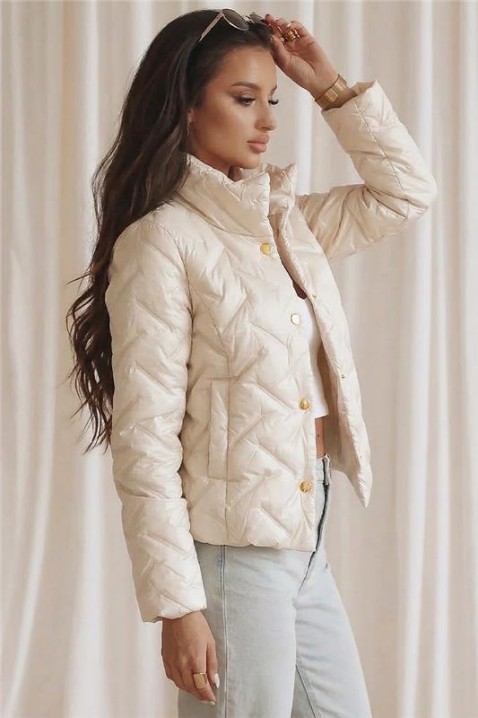 Jakna KRONELZA ECRU, Boja: ecru, IVET.RS - Nova Kolekcija