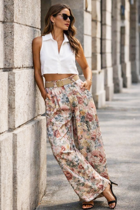 Pantalone FIONZANA, Boja: višebojna, IVET.RS - Nova Kolekcija