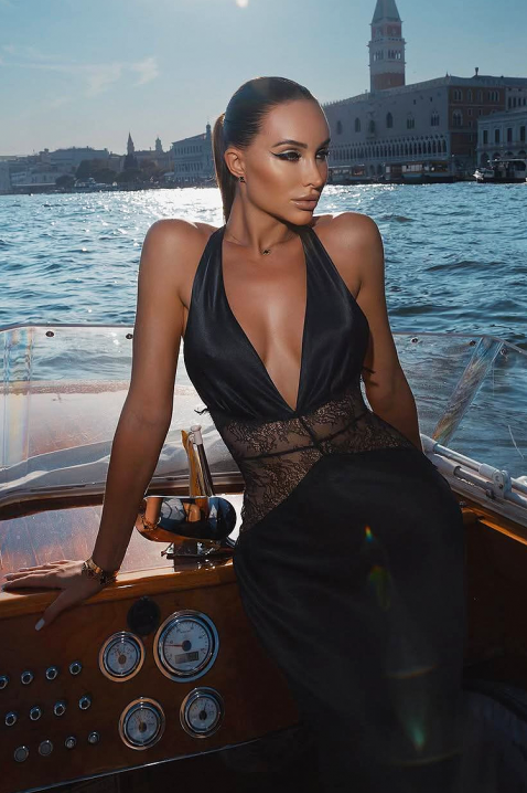 Haljina AFRODILNZA BLACK, Boja: crna, IVET.RS - Nova Kolekcija