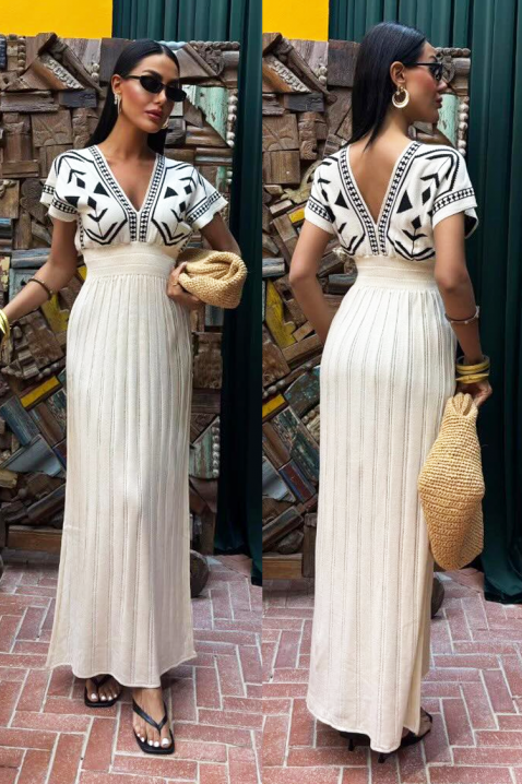 Haljina EMPERALZA ECRU, Boja: ecru, IVET.RS - Nova Kolekcija