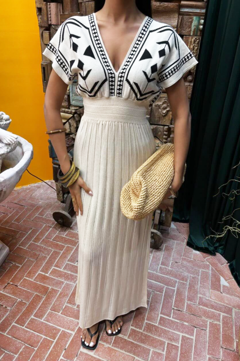 Haljina EMPERALZA ECRU, Boja: ecru, IVET.RS - Nova Kolekcija