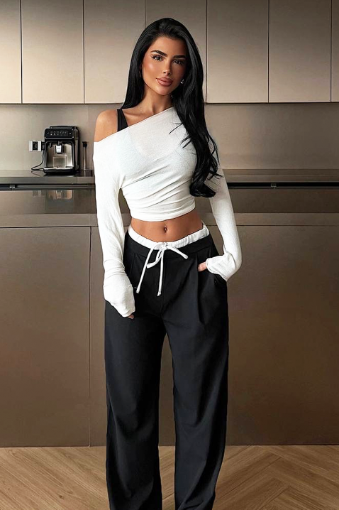 Pantalone SILONDINA BLACK, Boja: crna, IVET.RS - Nova Kolekcija