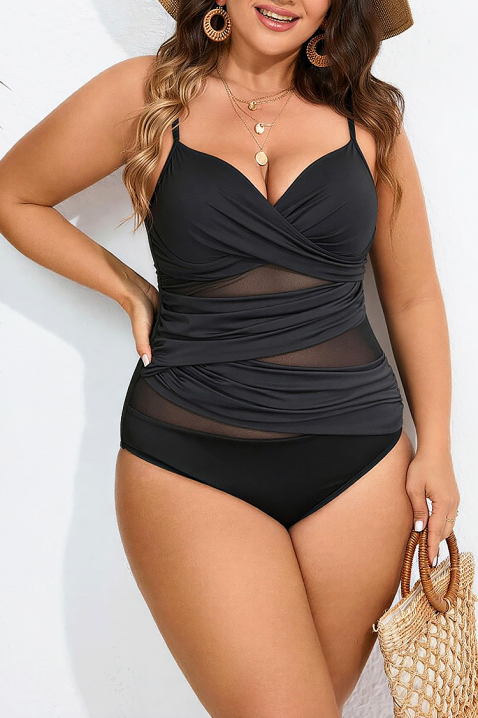 Jednodelni kupaći kostim PETISIA, Boja: crna, IVET.RS - Nova Kolekcija