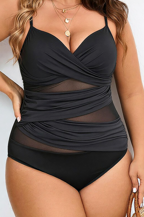 Jednodelni kupaći kostim PETISIA, Boja: crna, IVET.RS - Nova Kolekcija