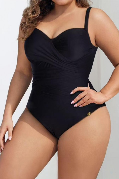 Jednodelni kupaći kostim BELINISA, Boja: crna, IVET.RS - Nova Kolekcija