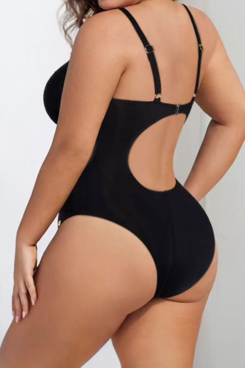 Jednodelni kupaći kostim BELINISA, Boja: crna, IVET.RS - Nova Kolekcija