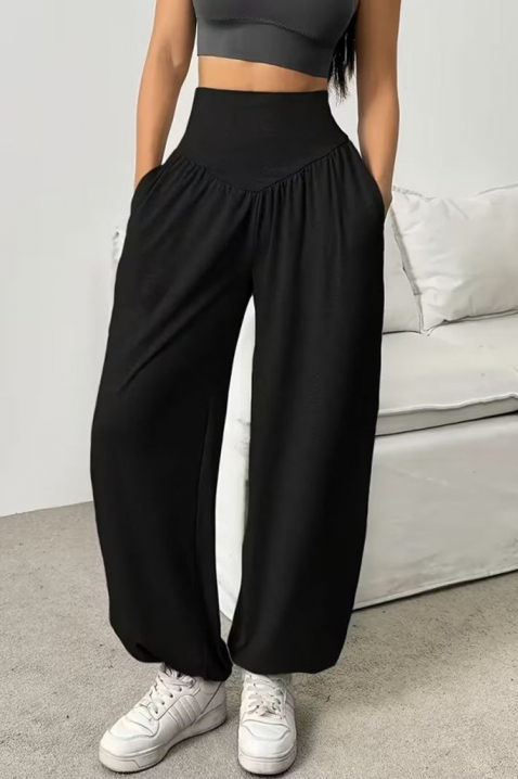 Pantalone ZEVROLDA BLACK, Boja: crna, IVET.RS - Nova Kolekcija