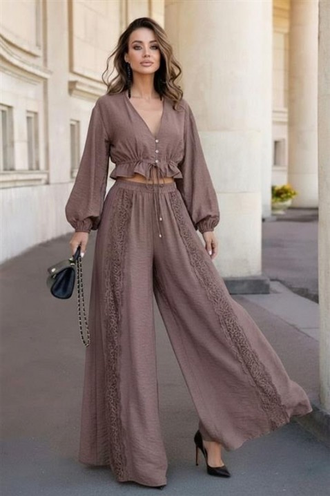 Komplet CARAMELA, Boja: braon, IVET.RS - Nova Kolekcija