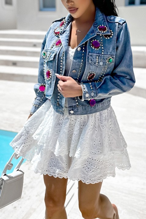 Teksas jakna VELSONFA PINK, Boja: plava, IVET.RS - Nova Kolekcija