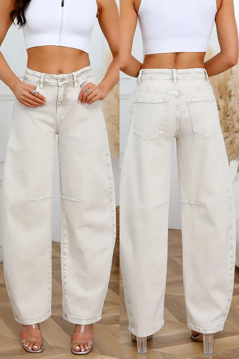 Farmerke ZAGROLDA ECRU, Boja: ecru, IVET.RS - Nova Kolekcija