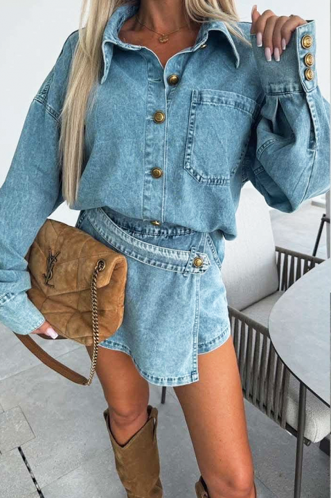 Komplet MELISINA, Boja: svetloplava, IVET.RS - Nova Kolekcija