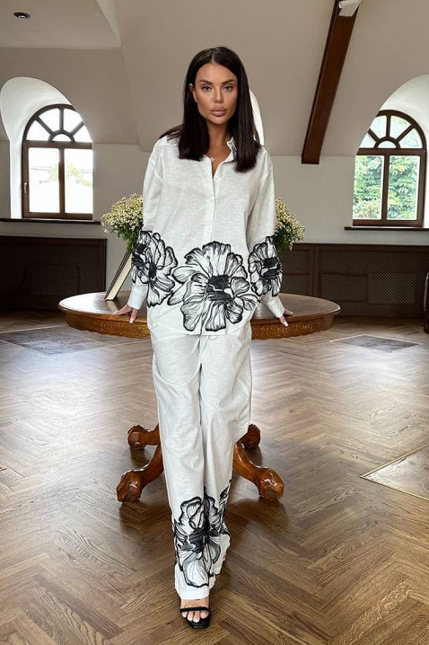 Komplet FLORENZIA WHITE, Boja: bela, IVET.RS - Nova Kolekcija