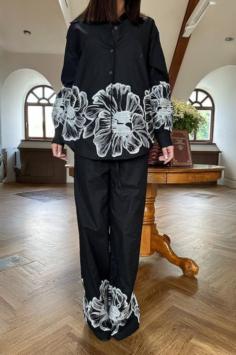 Komplet FLORENZIA BLACK, Boja: crna, IVET.RS - Nova Kolekcija