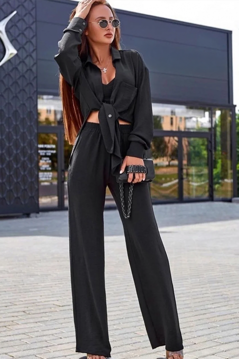 Komplet NIKODEMA BLACK, Boja: crna, IVET.RS - Nova Kolekcija