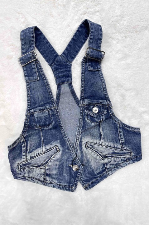 Prsluk MILONZANA, Boja: plava, IVET.RS - Nova Kolekcija