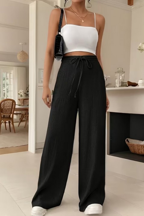 Pantalone NELONZA BLACK, Boja: crna, IVET.RS - Nova Kolekcija