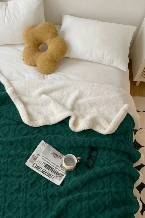 Prekrivač za krevet ERTIOLJA GREEN 200х220 cm, Boja: zelena, IVET.RS - Nova Kolekcija