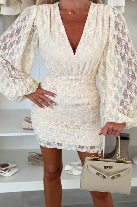 Haljina ALERZONA ECRU, Boja: ecru, IVET.RS - Nova Kolekcija